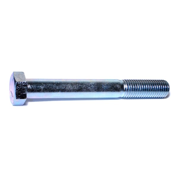 Midwest Fastener Grade 5, 7/8"-9 Hex Head Cap Screw, Zinc Plated Steel, 7 in L, 5 PK 53425 - main
